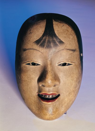 Masque de théâtre Noh d